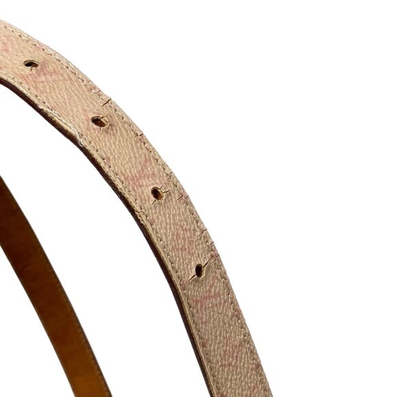 Auth LOUIS VUITTON Ceinture M9273 Rose Monogram Cherry Blossom - LB0033 Belt - Picture 7 of 9